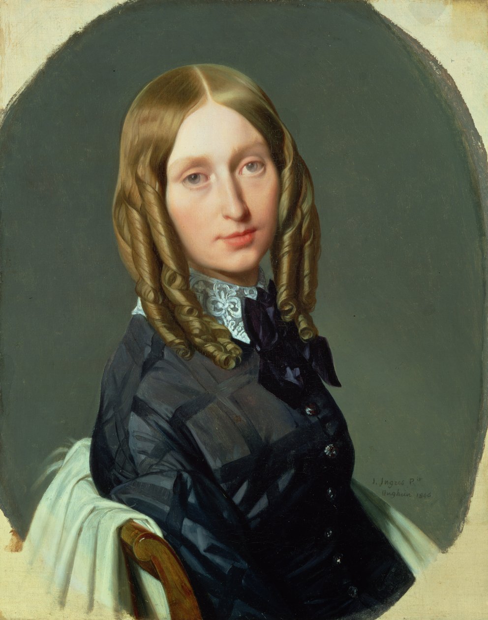 Portrét Madame Frederic Reiset, 1846 od Jean Auguste Dominique Ingres