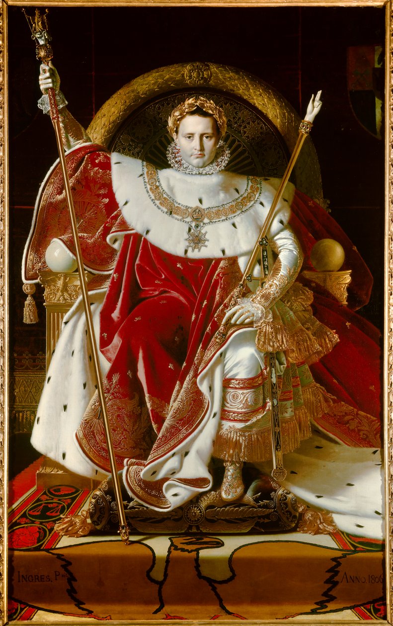 Portrét Napoleona I od Jean Auguste Dominique Ingres