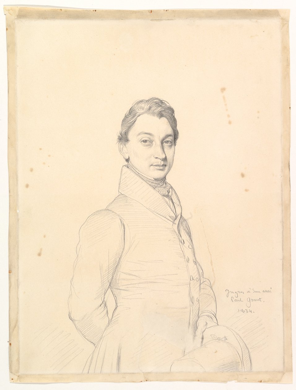 Advokát Paul Grand od Jean Auguste Dominique Ingres
