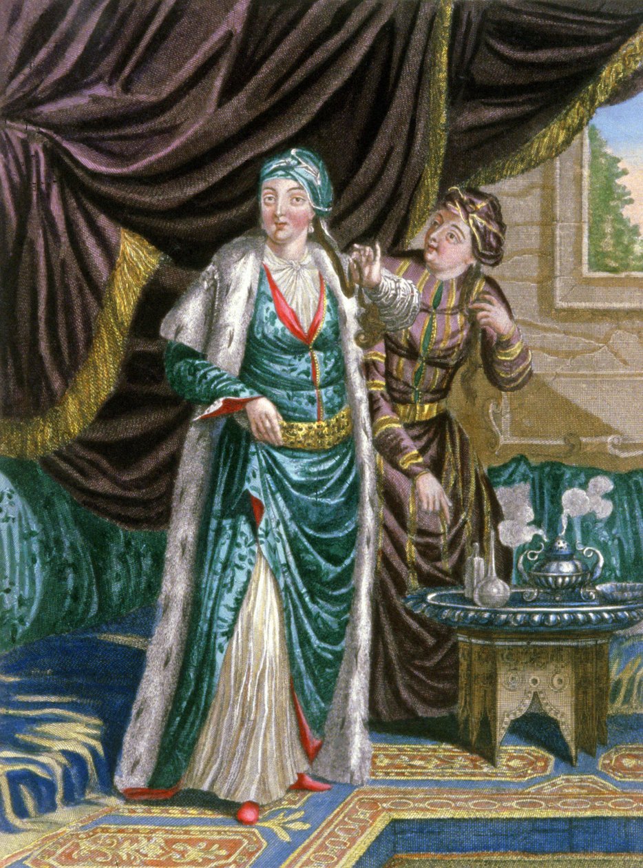 Sulttaana Assaki od Jean Baptiste (after) Vanmour