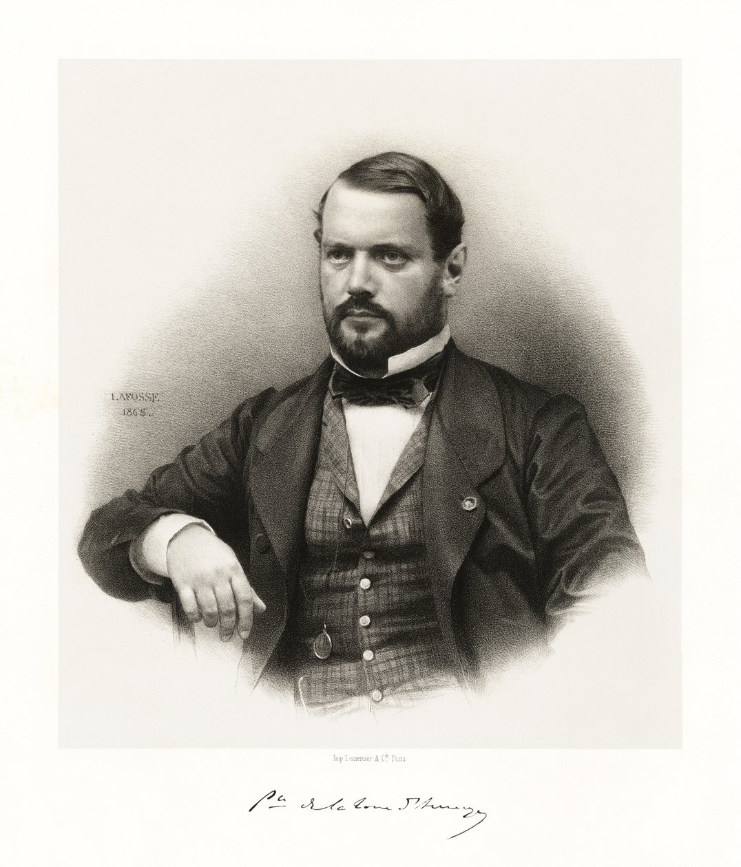 Godefroy Henry Bernard Alphonse La Tour DAuvergne, 1865-66 od Jean Baptiste Adolphe Lafosse