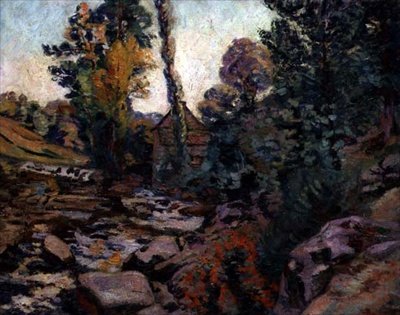Bouchardon Mill, kolem roku 1894 (olej na plátně) od Jean Baptiste Armand Guillaumin