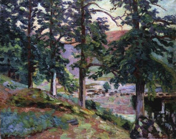 La Creuse, Limousin, kolem roku 1910 (olej na plátně) od Jean Baptiste Armand Guillaumin