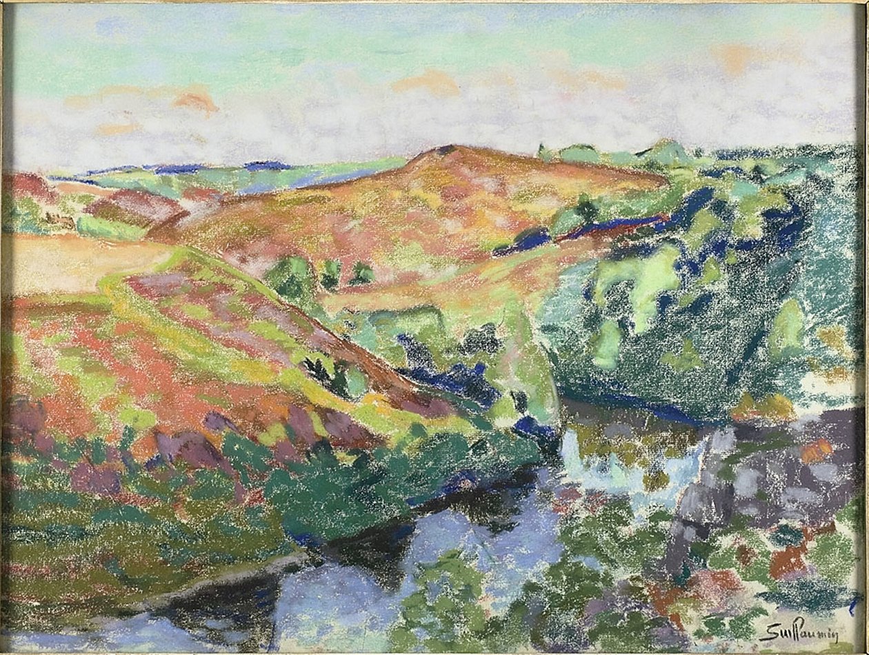 Krajina v Crozantu od Jean Baptiste Armand Guillaumin