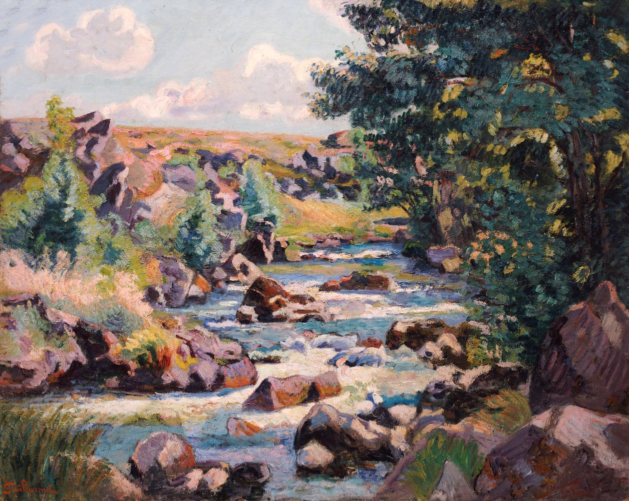 Venkov Pontgibaud, 1893 od Jean Baptiste Armand Guillaumin