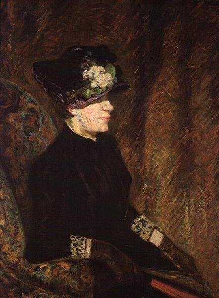 Portrét madame Guillauminové, kolem roku 1888 od Jean Baptiste Armand Guillaumin