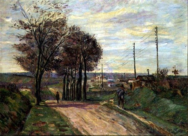 Předměstí Paříže, kolem roku 1881 (olej na plátně) od Jean Baptiste Armand Guillaumin