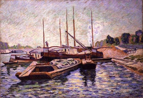 Seina v Charenton-le-Pont, kolem roku 1885 (olej na plátně) od Jean Baptiste Armand Guillaumin