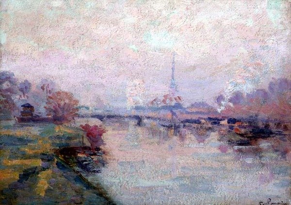 Seina v Paříži (olej na plátně) od Jean Baptiste Armand Guillaumin