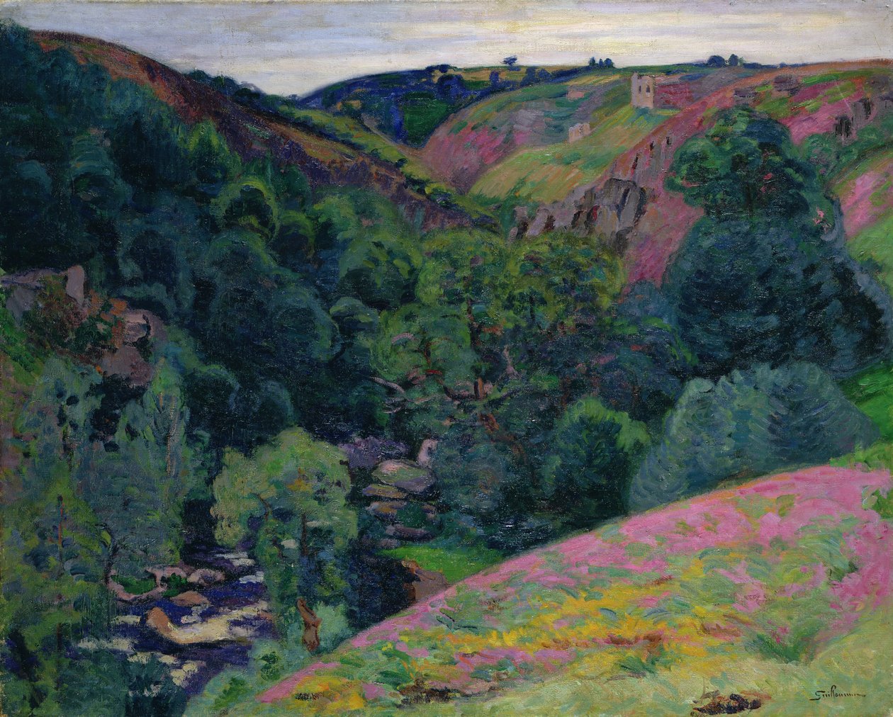 Údolí Sedelle, 1897 od Jean Baptiste Armand Guillaumin