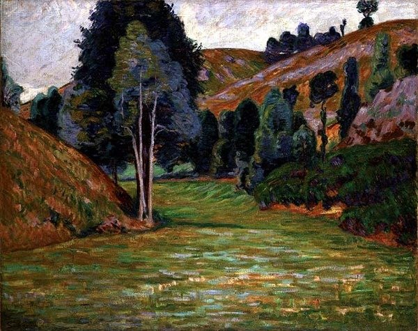 Vale v Pontgibaud, kolem roku 1890 (olej na plátně) od Jean Baptiste Armand Guillaumin