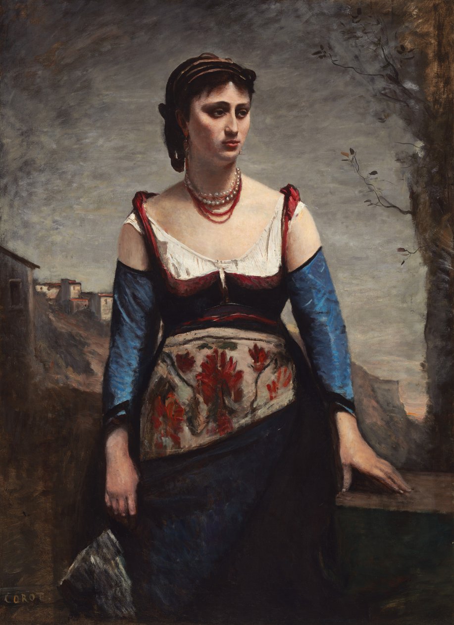 Augustina od Jean Baptiste Camille Corot