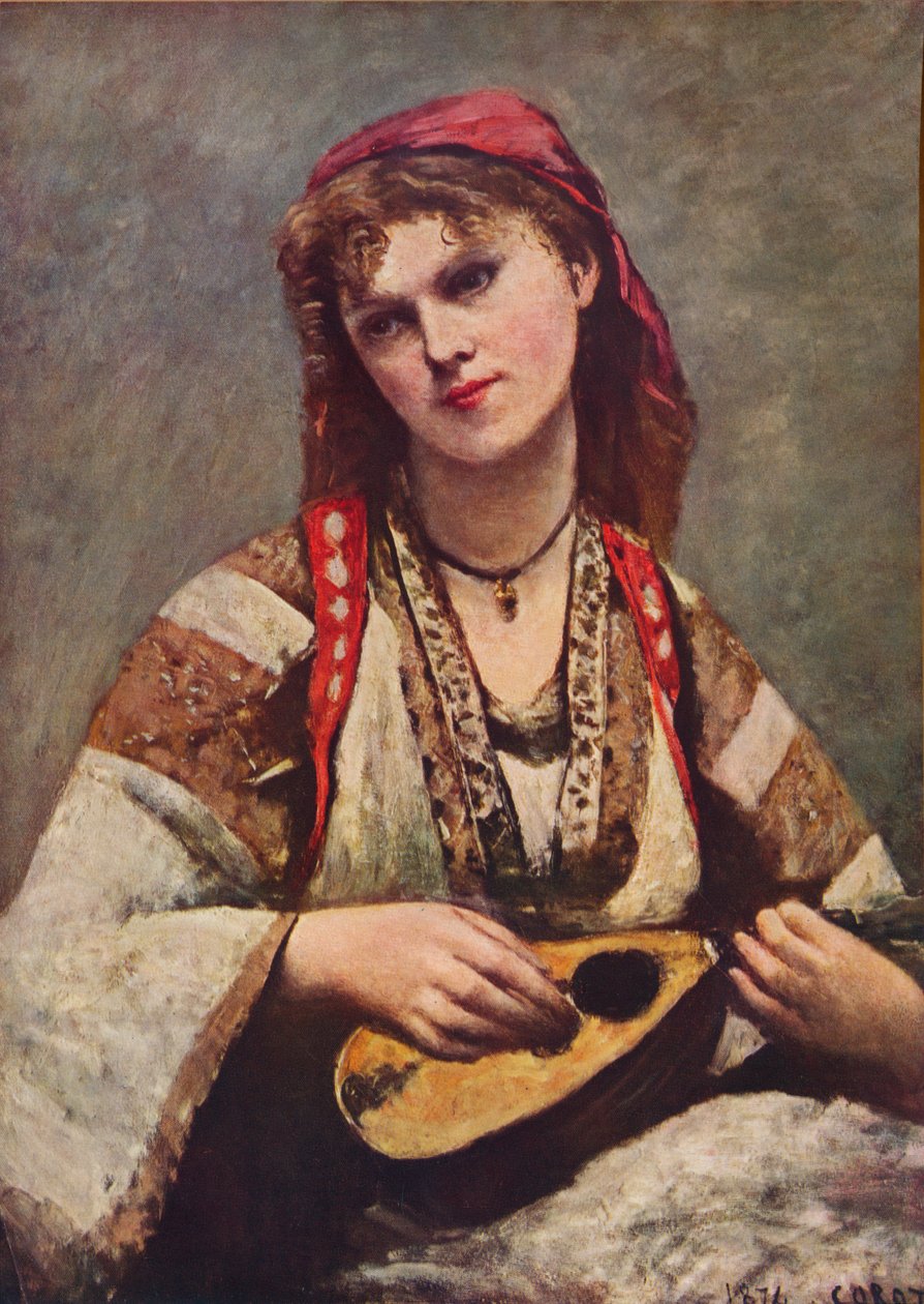 Christine Nilsson, 1874 1935 od Jean Baptiste Camille Corot
