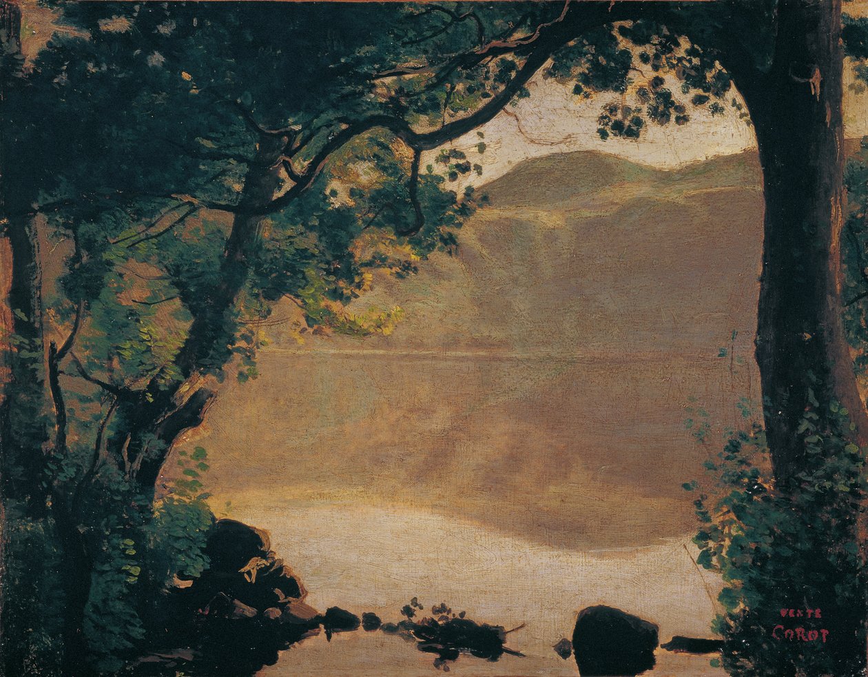 Nemisee od Jean Baptiste Camille Corot