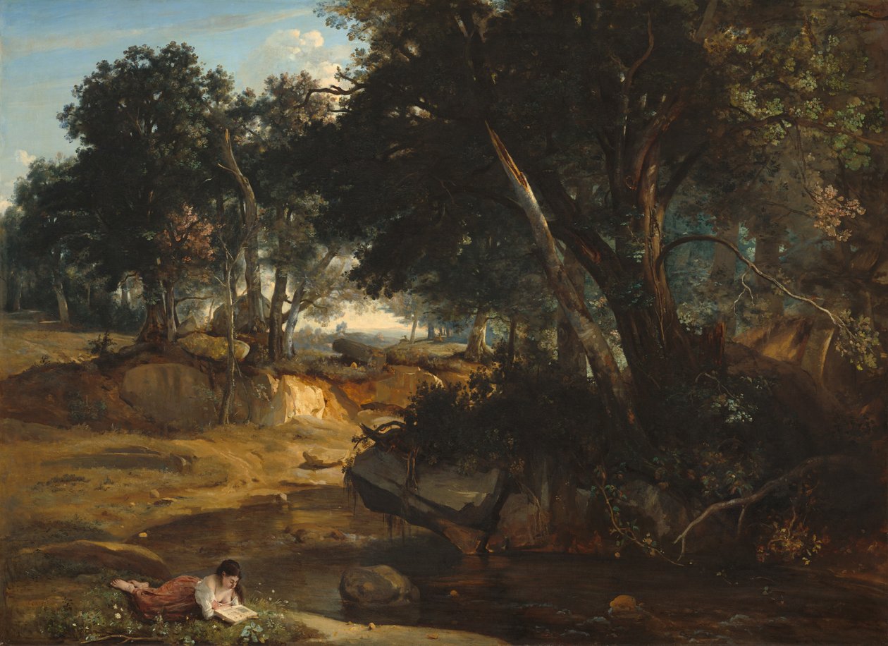 Forest of Fontainebleau, 1834. od Jean Baptiste Camille Corot