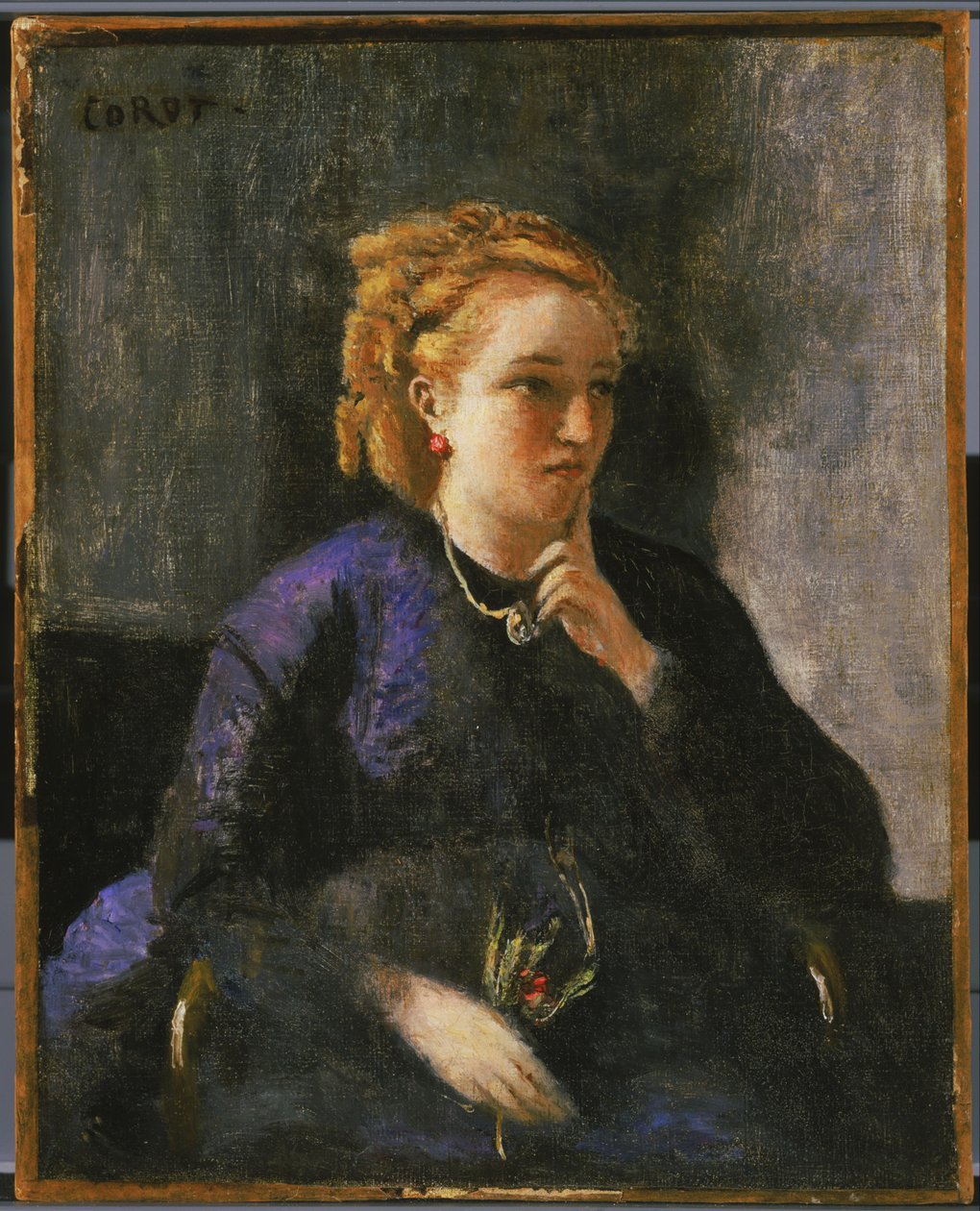 Francouzština:  Portrait de femme Portrait of a Woman