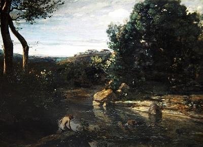 Dojem z Itálie aneb italská krajina od Jean Baptiste Camille Corot