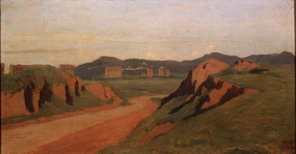 Krajina od Jean Baptiste Camille Corot