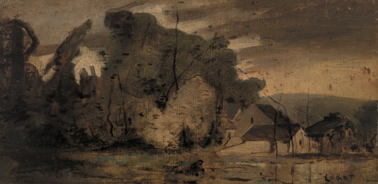 Krajina, 1796 od Jean Baptiste Camille Corot