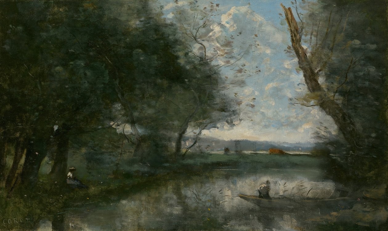Krajina, 186570. od Jean Baptiste Camille Corot