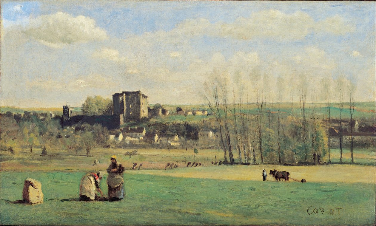 Krajina La Ferté-Milon od Jean Baptiste Camille Corot