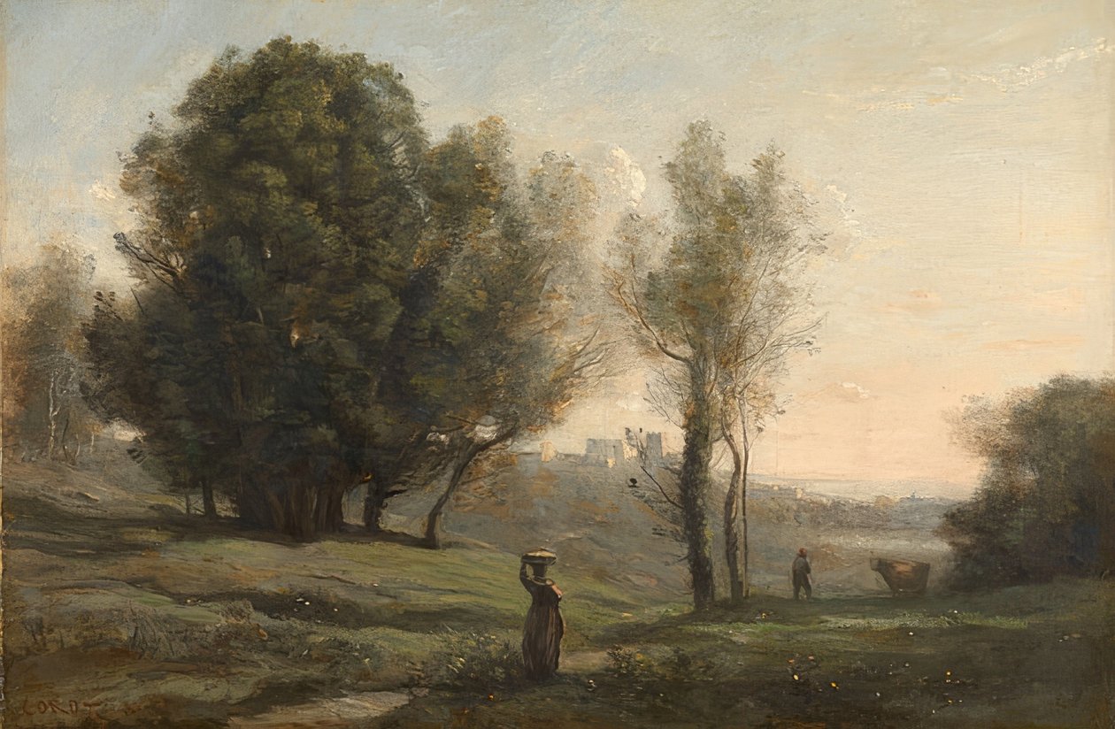 Krajina. Kolem roku 1872 od Jean Baptiste Camille Corot