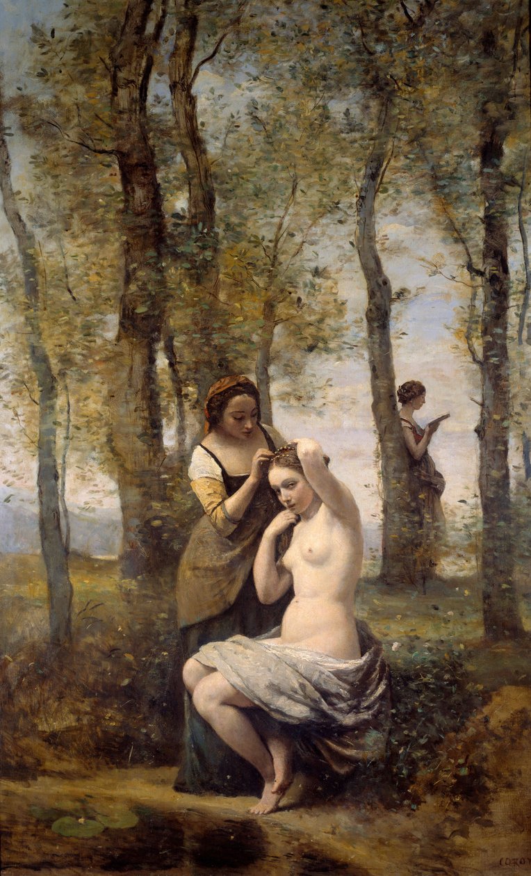 Obraz Camille Corot (1796-1875) Soukromá sbírka z roku 1859 od Jean Baptiste Camille Corot