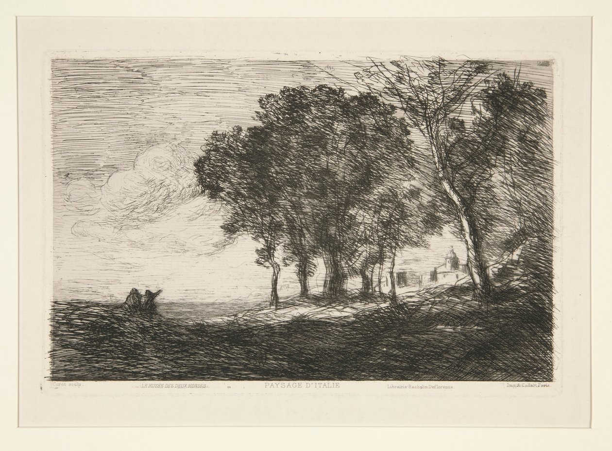 Krajina z od Jean Baptiste Camille Corot