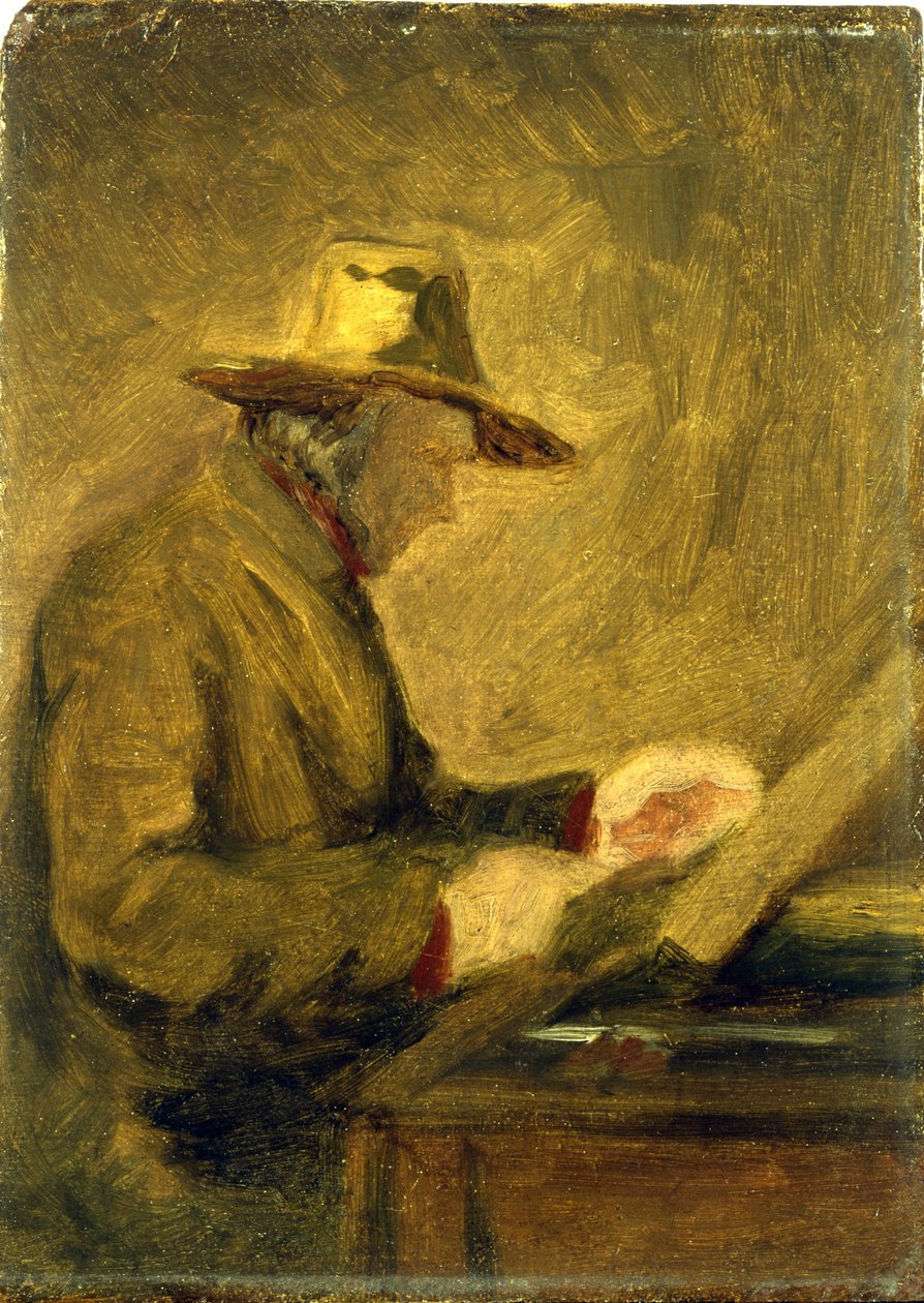 Portrét Daumiera od Jean Baptiste Camille Corot