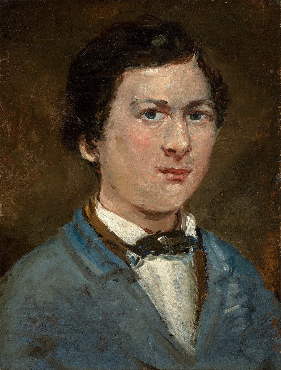 Autoportrét, c.1818-1821 od Jean Baptiste Camille Corot