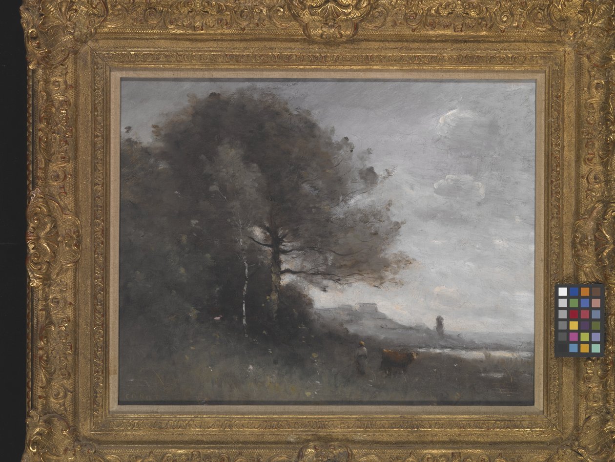 Suvenýr z Itálie (olej na plátně) od Jean Baptiste Camille Corot
