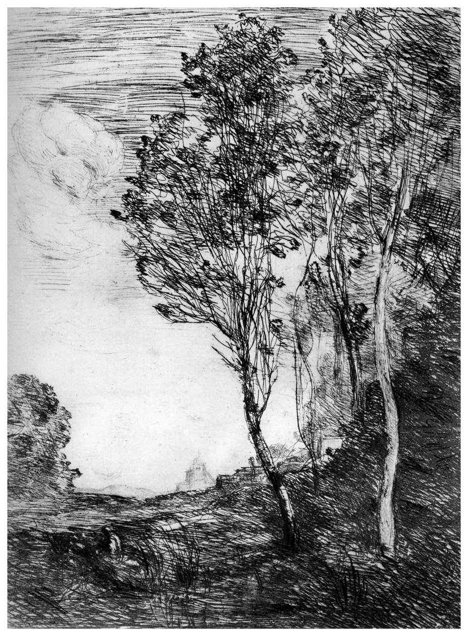 Suvenýr dItalie, c1815-1865, 1924 od Jean Baptiste Camille Corot