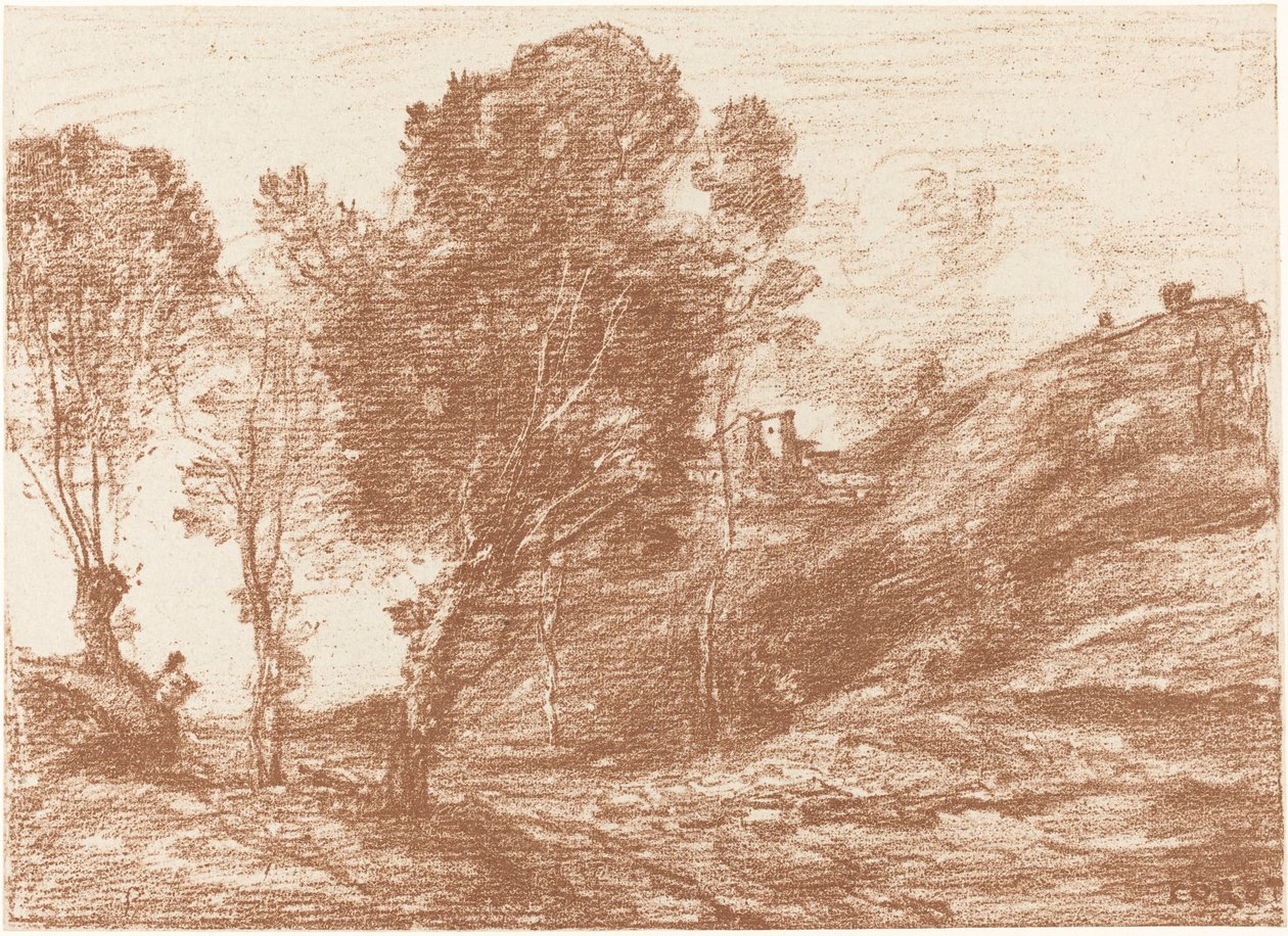 Suvenýr z Itálie od Jean Baptiste Camille Corot