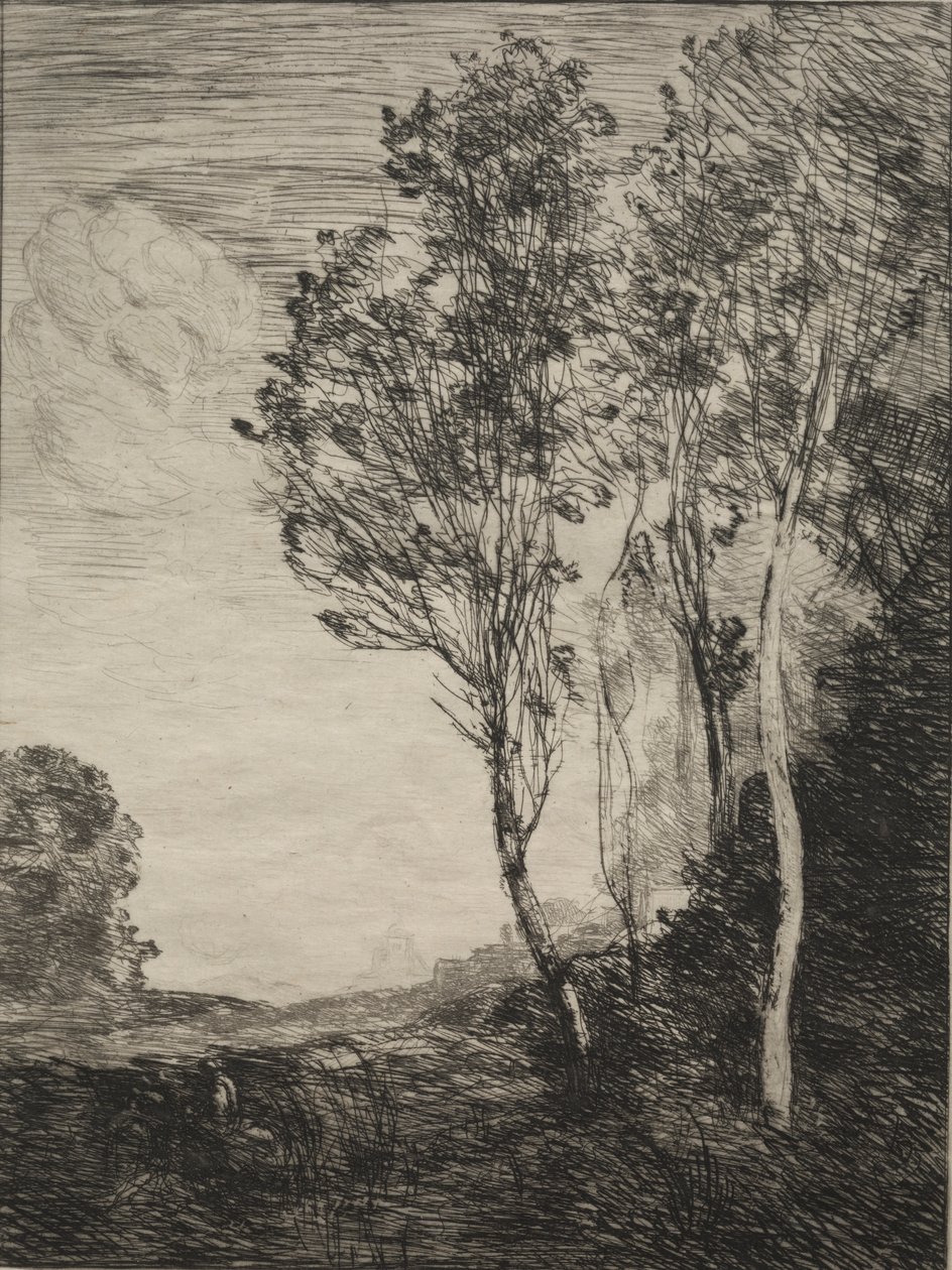 Suvenýr z Itálie od Jean Baptiste Camille Corot