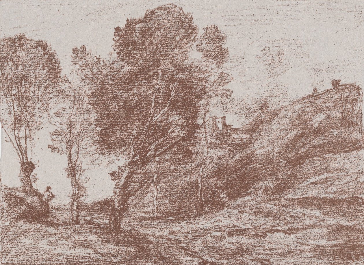 Suvenýr Itálie, 1871. od Jean Baptiste Camille Corot