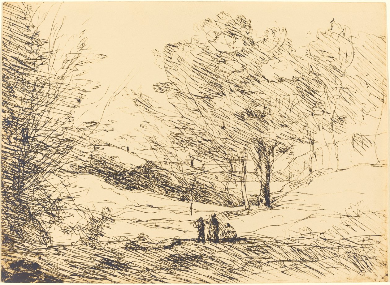 Suvenýr jezera Maggiore Suvenýr jezera Maggiore, 1871. od Jean Baptiste Camille Corot