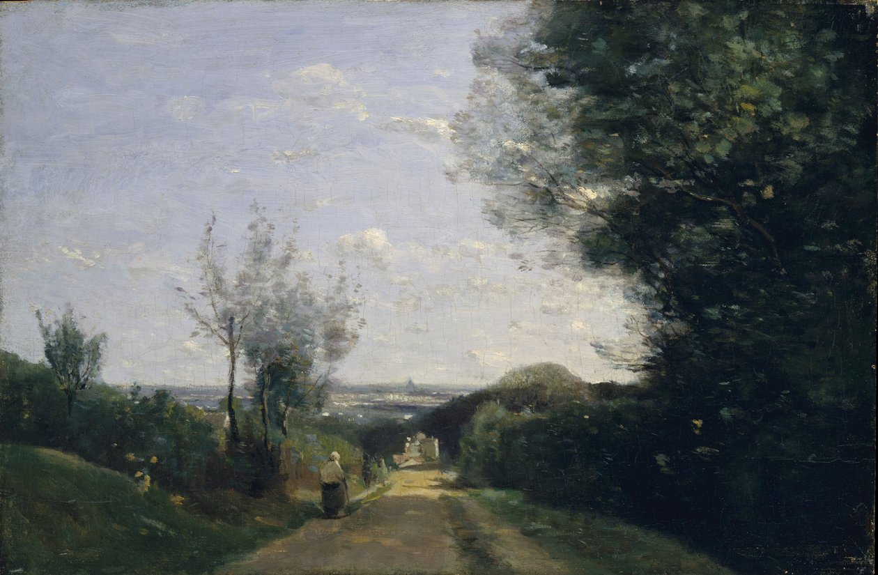 Okolí Paříže od Jean Baptiste Camille Corot