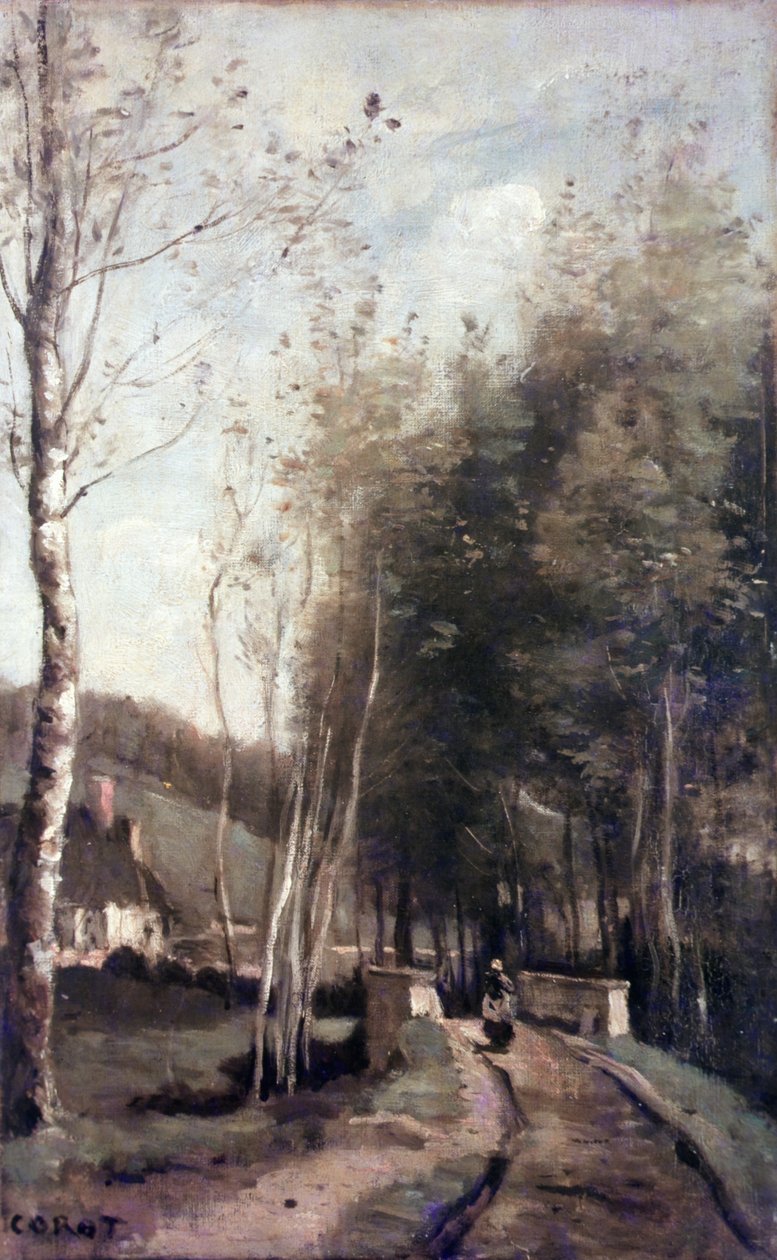 Malý most od Jean Baptiste Camille Corot