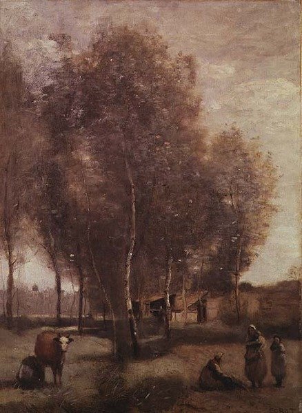 Neznámý obrázek od Jean Baptiste Camille Corot