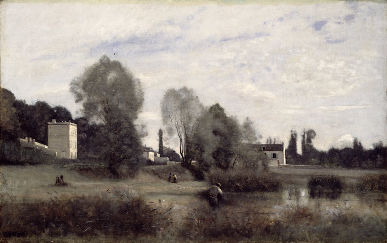 Město Avray, 1865 od Jean Baptiste Camille Corot