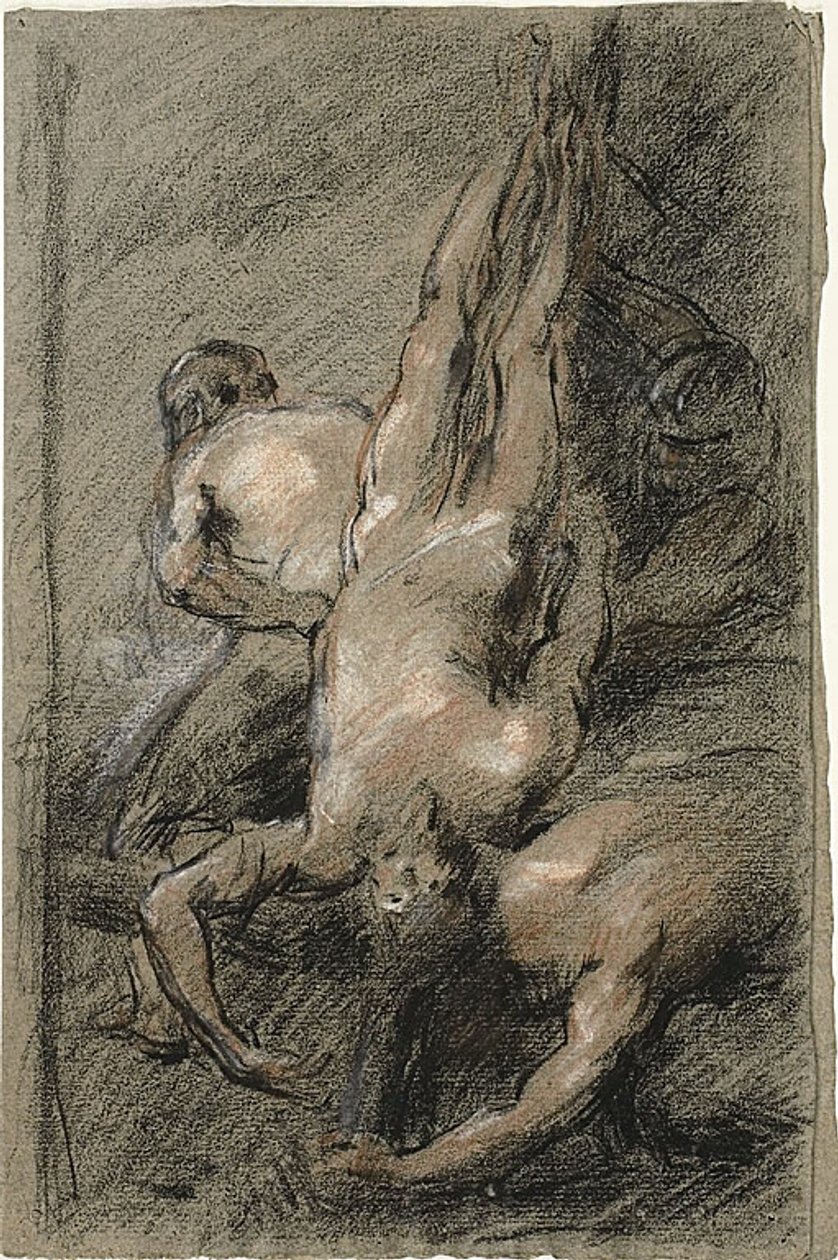 Umučení svatého Petra od Jean Baptiste Carpeaux