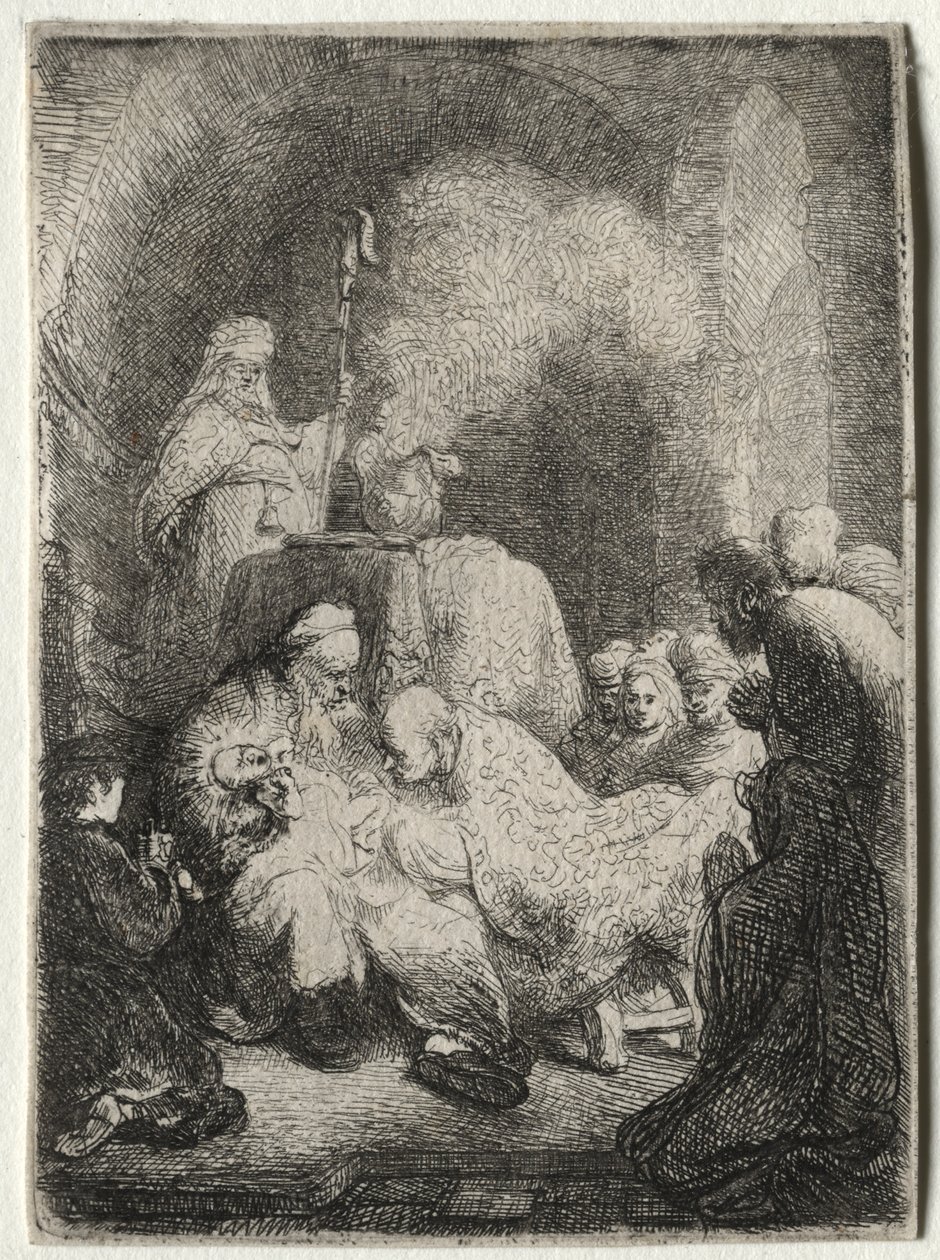 Obřízka: Malý talíř od Jean Baptiste Carpeaux