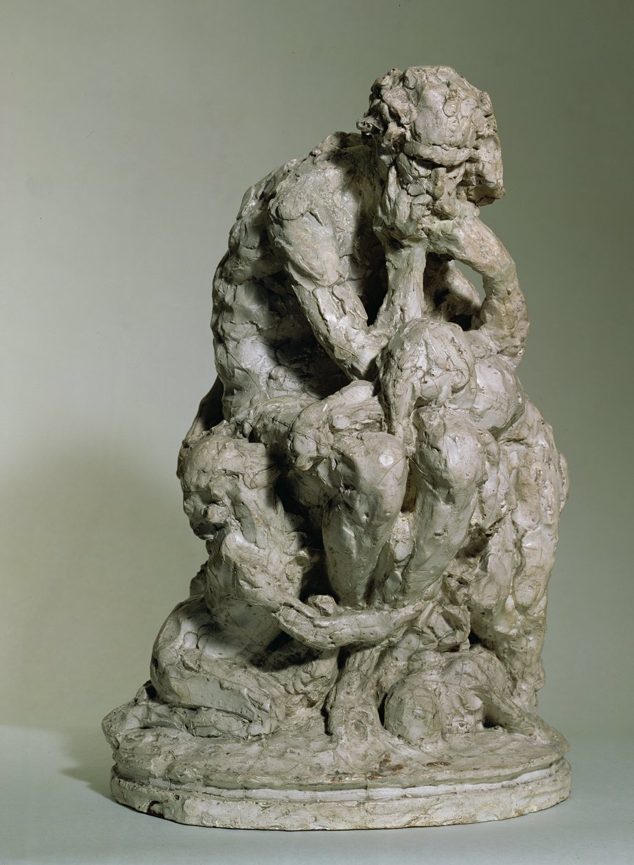 Ugolino a jeho synové (omítka) (viz také 197136 a 234151) od Jean Baptiste Carpeaux