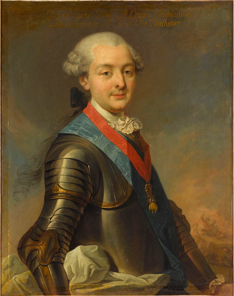 Louis Jean Marie de Bourbon, vévoda z Penthievre 1725-1793, asi 1760. od Jean Baptiste Charpentier