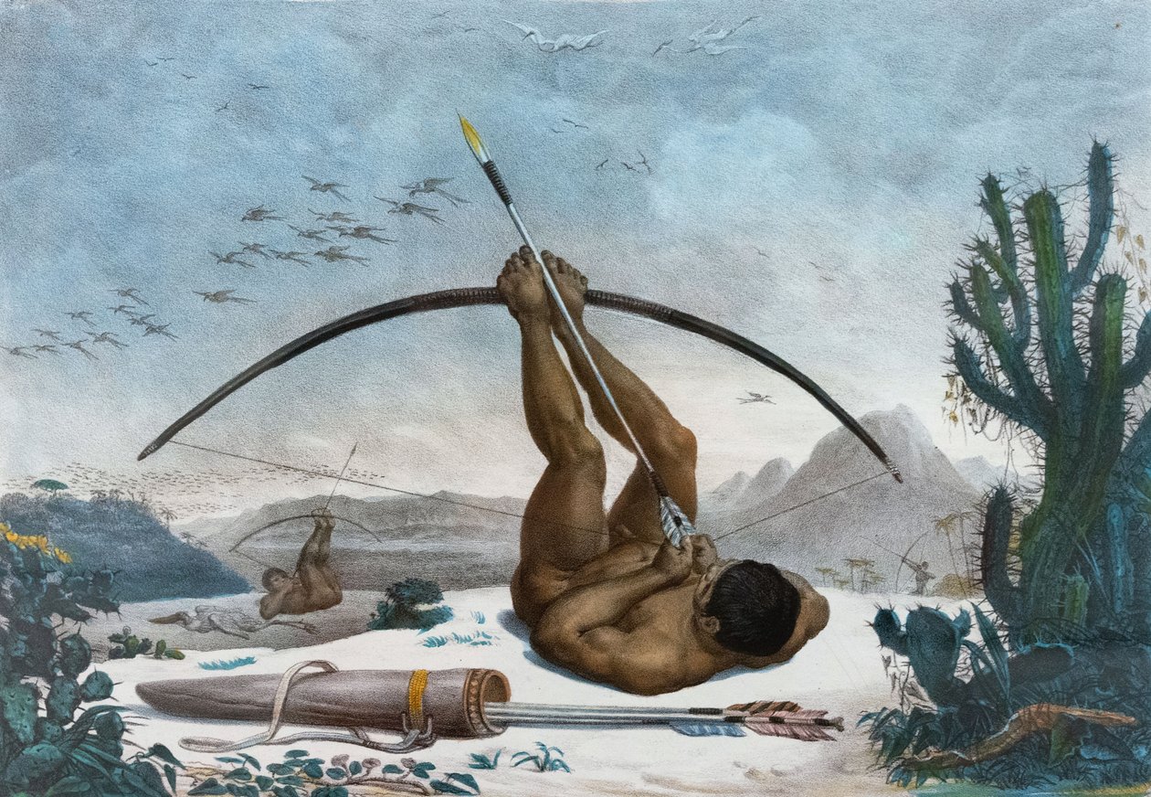 Caboclo, Jean-Baptiste Debret 1834 od Jean Baptiste Debret