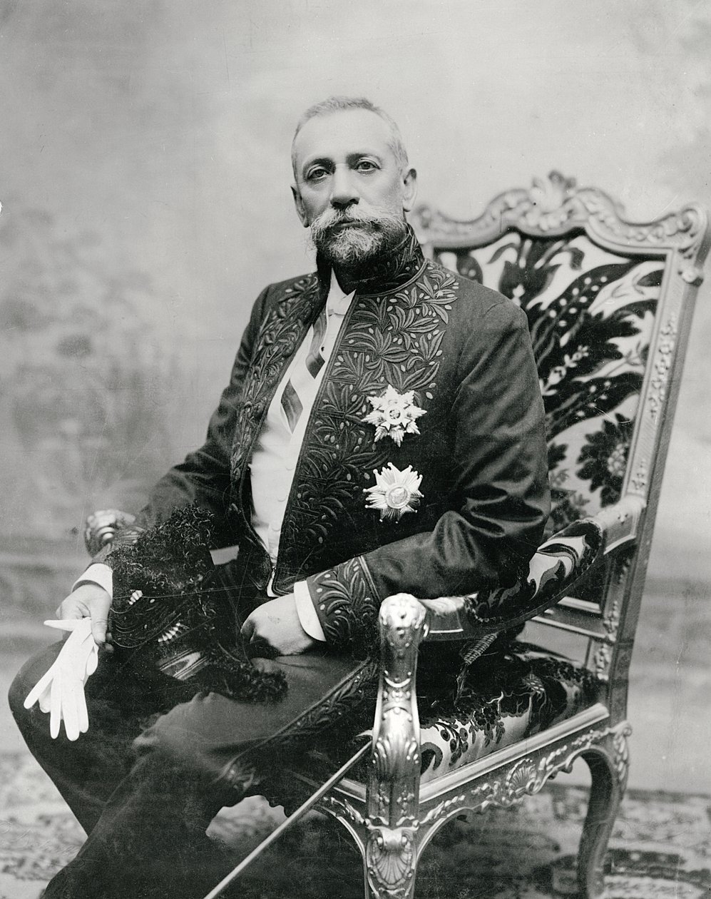 Honoré Charles Grimaldi, monacký princ Albert od Jean Baptiste Edouard Detaille