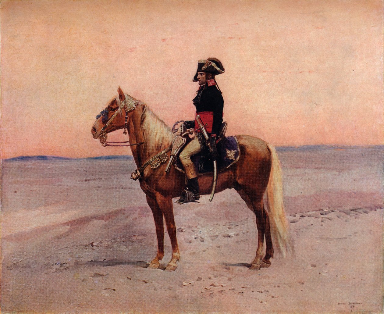 Napoleon v Egyptě, 19. století od Jean Baptiste Edouard Detaille