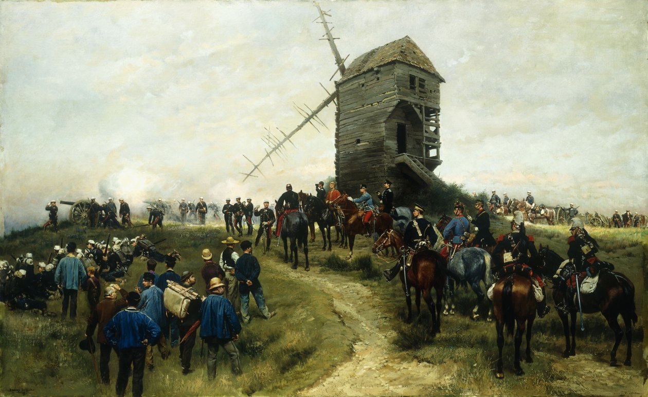 Vzpomínky na velké manévry, 1879 od Jean Baptiste Edouard Detaille
