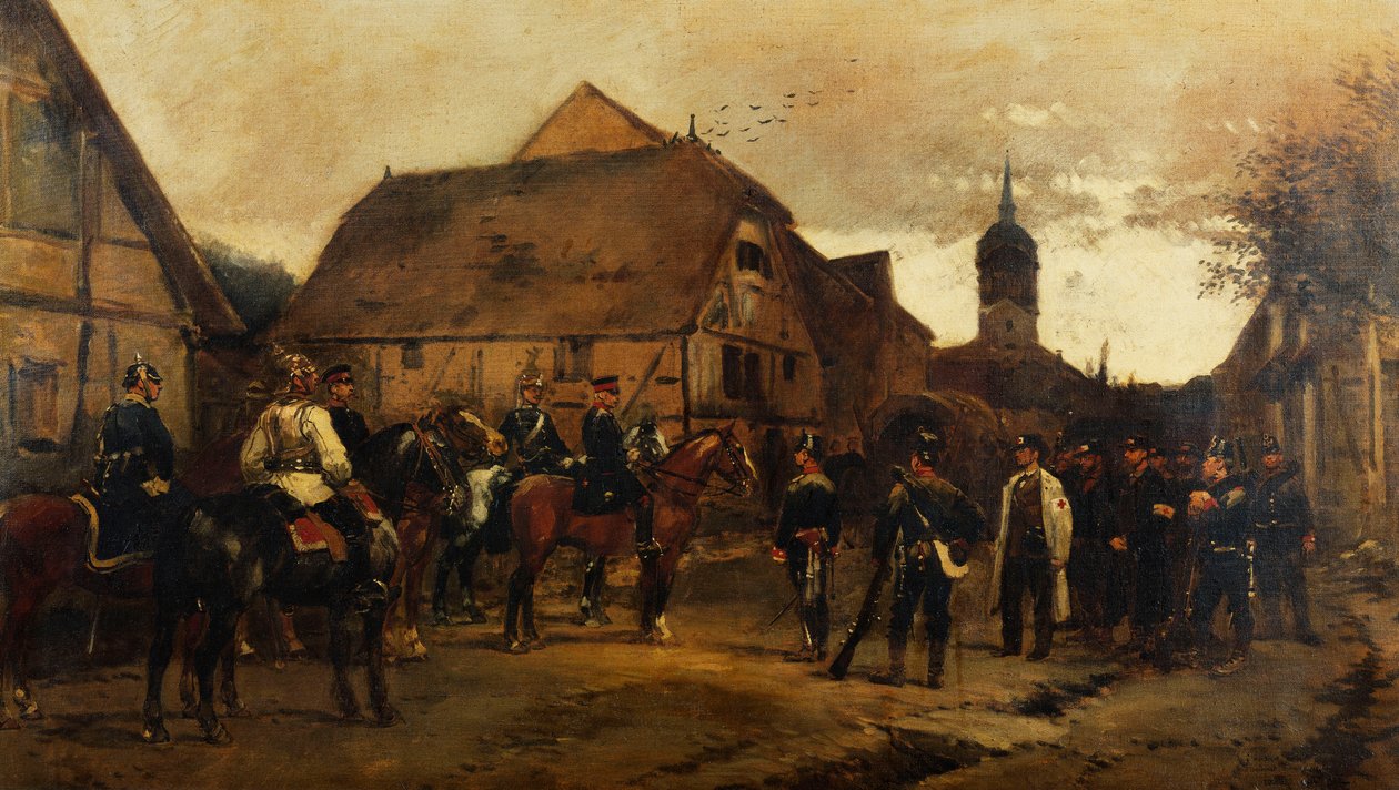 The Capture, 1878 od Jean Baptiste Edouard Detaille