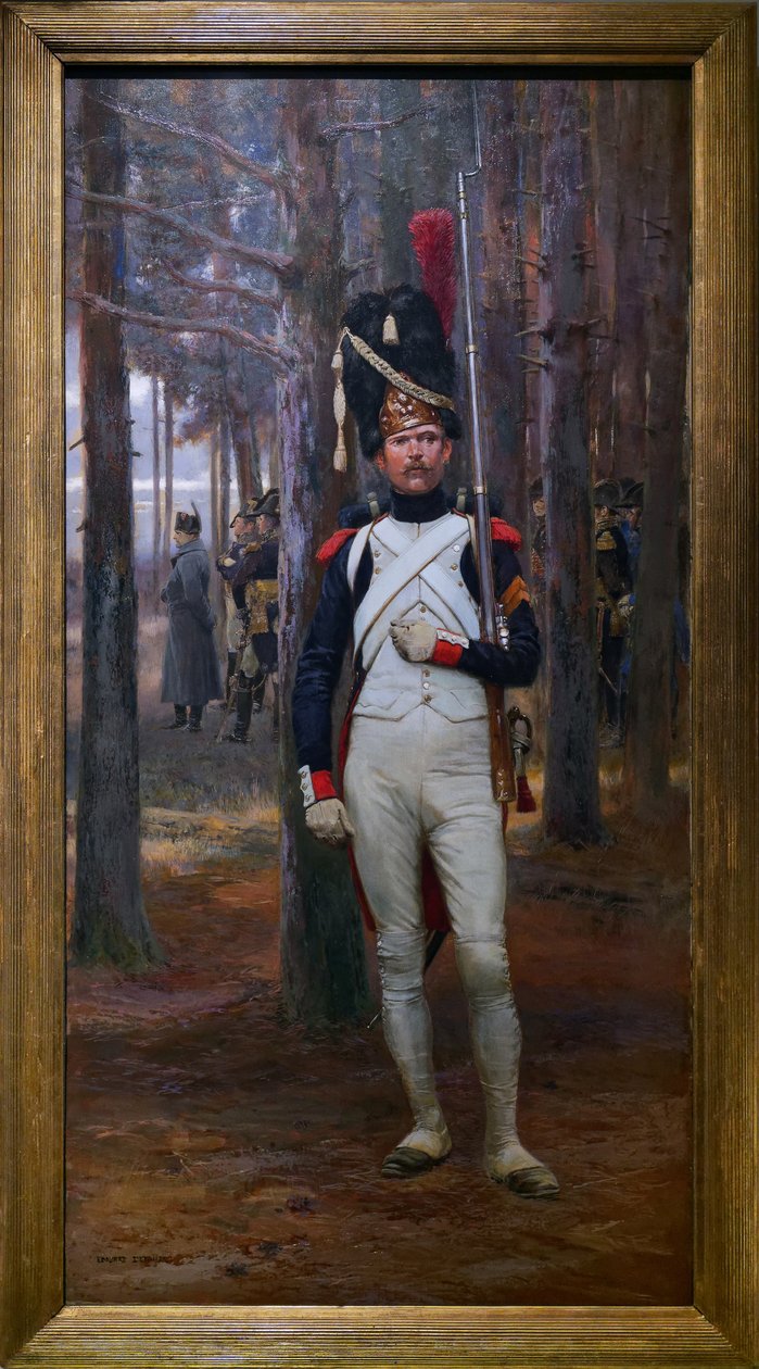 The Factionary, cca 1900 (olej na dřevě) od Jean Baptiste Edouard Detaille